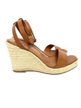 A New Day Women’s Espadrille Wedge Sandals Size 7 Brown